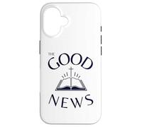 Bibbia aperta e croce di Gesù. Condividi la buona notizia Custodia per iPhone 16