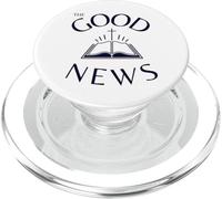 Bibbia aperta e croce di Gesù. Condividi la buona notizia PopSockets PopGrip per MagSafe