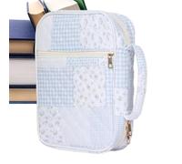 Bibbia Case with Handle, Protective Reusable Large Capacity Carrying Case, Durable Storage for Study Supplies, Books, and Religious Materials, Ideal for Grandma, Adults, Lovers, Family,