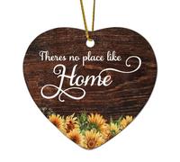 Bibbia Cuore Piatto Ceramica Ornamenti di Natale Non C'è posto come Ornamenti per la casa Decorazioni invernali per albero di Natale Ricordo di Natale Collezionabile Memoriale Capodanno Party Decor