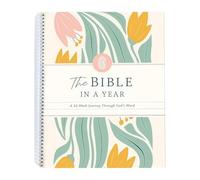 Bibbia in un anno Spirale Guida allo studio biblico Dispersione Donne Studio Bibblico Piano 52 settimane Manuale di apprendimento per amici Regalo