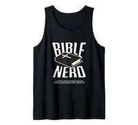 Bibbia Nerd Teologia Cristiana Studente Spirito Santo Gesù Dio Canotta