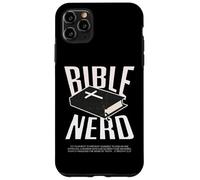 Bibbia Nerd Teologia cristiana Studente Spirito Santo Gesù Dio Custodia per iPhone 11 Pro Max