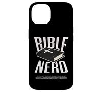 Bibbia Nerd Teologia cristiana Studente Spirito Santo Gesù Dio Custodia per iPhone 14