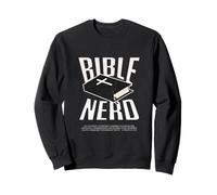 Bibbia Nerd Teologia Cristiana Studente Spirito Santo Gesù Dio Felpa