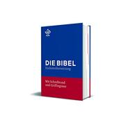 Bibel mit Schreibrand (Blauer Einband): Gesamtausgabe. Revidi (Copertina rigida)