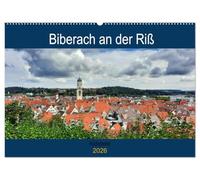Biberach an der Riß (Wandkalender 2026 DIN A2 quer), CALVENDO Monatskalender: Historische Stadt im Süden von Deutschland
