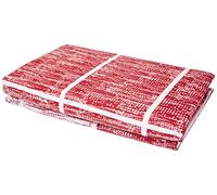 biberna 0004261 Set biancheria da letto con fodere per cuscini Comfort bel castoro 1x 135x200 cm + 1x 80x80 cm, rouille
