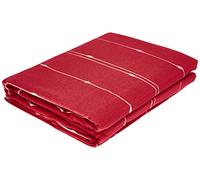 biberna 0006141 Set biancheria da letto con fodere per cuscini Comfort bel castoro 1x 155x220 cm + 1x 80x80 cm, Bourgogne
