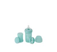 Biberon anti coliche Twistshake per neonati, 180 ml, 0+ mesi, Nuovo Turchese