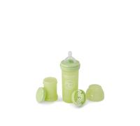Biberon anti coliche Twistshake per neonati, 260 ml, 2+ mesi, Cactus Green