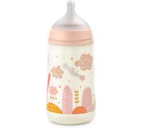 SUAVINEX Dreams 3M+ - Biberon con tettarella simmetrica a flusso medio 270 ml - Rosa