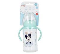 STOR Disney Baby Mickey Mouse - Biberon Con Manici In Silicone 360 Ml