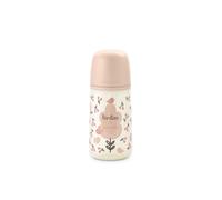 Biberon birdies 270ml sxpro flusso medio +0 mesi rosa - suavinex