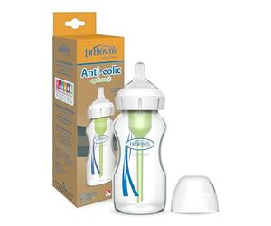Biberon bocca larga 270 ml PP Cristal Options+
