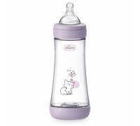 Chicco Biberon Perfect5 Anticolica 300 ml Flusso veloce 4 mesi Tettarella silicone Rosa