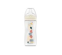 Biberon Dodie 330 ml Anti-Colica Biomimetico Tettarella Flow 3 Rosa