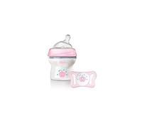 Biberon Naturalfeeling e succhietto micro promo (Rosa)