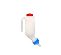 Biberon per agnelli, Bevanda al latte for bestiame e biberon for animali domestici da 500-800 ml, capezzolo bianco da appendere(500ML)