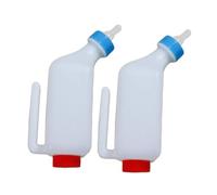 Biberon per allattamento, 800 ml, con tettarella, per vitelli, capre, agnelli, cuccioli, piccoli animali, 2 pezzi