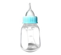 Biberon per allattamento | Biberon per allattamento da 120 ml con capezzolo in silicone e trasparente | rimovibili per cuccioli per allattare gattini appena nati, conigli e piccoli animali
