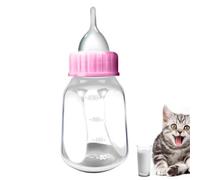 Biberon per allattamento | Biberon per ciuccio in silicone sostituibile da 120 ml con trasparente | per capezzoli per gattini per allattare, biberon per cuccioli per allattare latte per cuccio
