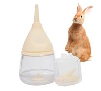 Biberon per animali domestici: biberon per latte da 35 ml con disegno a goccioline cartone animato | sicuro antisoffoco animali domestici, gatti, cuccioli, cani, pratico piccoli animali, ferro