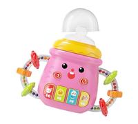 Biberon per bambini, biberon per bambini, Tazza sensoriale per biberon con beccuccio con sonaglio, Tazza educativa con beccuccio, materiale per lo sviluppo per la casa e il viaggio