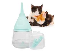 Biberon per cuccioli per l'allattamento - Bottiglia di gattino di design goccioline d'acqua del fumetto da 35 ML,Mangiatoia per biberon per gattini , cuccioli, conigli, piccoli