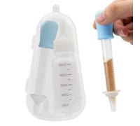 Biberon per gattini | Mangiatoia per latte per gattini in scala trasparente,Biberon per gattini in scala trasparente, biberon per alimenti forniture per gattini neonato