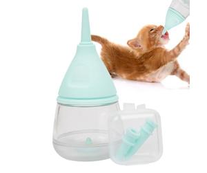 Biberon per gattini per l'allattamento - Biberon per gattini con design di goccioline d'acqua del fumetto da 35 ml, mangiatoia per biberon per gattini , cuccioli, conigli, piccoli Jingan