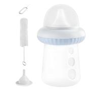 Biberon per gattino, bottiglia per allattamento per gattini, biberon per allattamento, capezzolo in silicone, ergonomica, rimovibile, per porcellini d', conigli, furetti