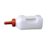 Biberon per latte per vitelli: pratico biberon per allattamento da 360 g | bottiglia portatile per capre | alimentatore per latte per vitelli | mangiatoia per latte per capre di fattoria con manico