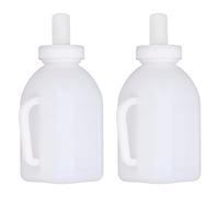 Biberon per Vitelli 1L Ay Spessore Dule Facile Pulizia Vitello K Feeder Ciuccio Witetachable, Giardino Ding Pollame Ding Plies