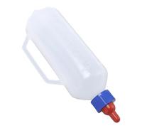 Biberon per Vitelli, Biberon per Agnello di Grande capacità con Design Realistico della Tettarella, Maniglia Portatile per Un'alimentazione Facile, Adatto per Bestiame per Bambini