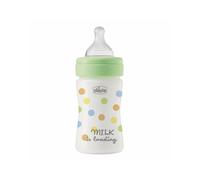 Chicco Biberon Perfect Easy Flusso Lento, Tettarella Physio Silicone, 150 ml, 0 Mesi+ Neutro