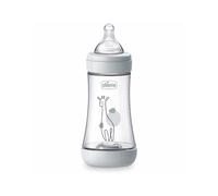Biberon Perfect5 neutro 240ml in silicone 2 fori - Chicco