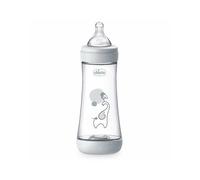 Biberon Perfect5 neutro 300ml in silicone 3 fori - Chicco