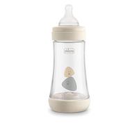 Chicco 00020223300000 biberon 240 ml Beige, Trasparente Plastica