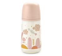 SUAVINEX Dreams 3M+ - Biberon con tettarella simmetrica a flusso medio 270 ml - Rosa