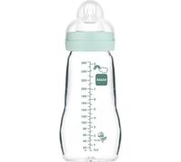 Biberone in vetro MAM Baby Feel Good 260 ml succhietto SkinSoft