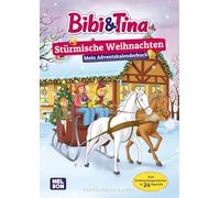 Bibi & Tina: Mein Adventskalenderbuch: Stürmische Weihnachten: Eine Weihnachtsgeschichte in 24 Kapiteln | Weihnachten auf dem Martinshof: Kinderbuch ab 5 Jahren mit 24 spannenden Kapiteln