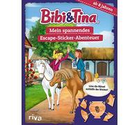 Bibi & Tina - Mein spannendes Escape-Sticker-Abenteuer: Abwechslungsreiche Rätsel lösen mit Stickern. Geschenk/Geschenkidee für Pferde- und Escape-Room-Fans. Für Kinder ab 8 Jahren
