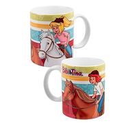 Bibi & Tina - Tazza da caffè in ceramica, 320 ml