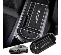 BIBIBO Armrest Storage Box per Toyota CHR C-HR 2016-2023, organizer console centrale, portaoggetti, vassoi console, accessori per lo stoccaggio, accessori interni auto originali, bracciolo centrale