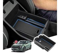 BIBIBO Kia Sportage NQ5 Automatico bracciolo auto con tappetino Scatola Portaoggetti del Bracciolo Central Console Armrest Storage Box per Kia Sportage NQ5 (Automatico) 2022-2025