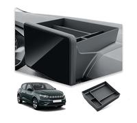 BIBIBO Organizer per console centrale compatibile con Dacia Sandero 3/Stepway 3/Dacia Jogger 2021-2025 (dietro lo schermo 8"), Stepway 3 vassoio portaoggetti, organizer vassoio