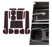 BIBIBO Suzuki Swift Tappetini in Gomma per Auto, Accessori per Fodere Compatibili con Suzuki Swift/Sport/Hybrid 2017-2024, Inserti per tazze e console centrale della porta Tappetino Antiscivolo