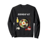 Bibimbap Kit Cibo Cucina Coreana Arte Culinaria Felpa