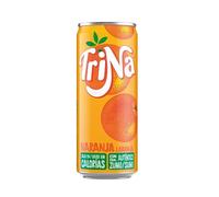 Bibita all'Arancia, Lattina 330ml, Gusto Naranja, Bevanda Gassata x 24 unitá